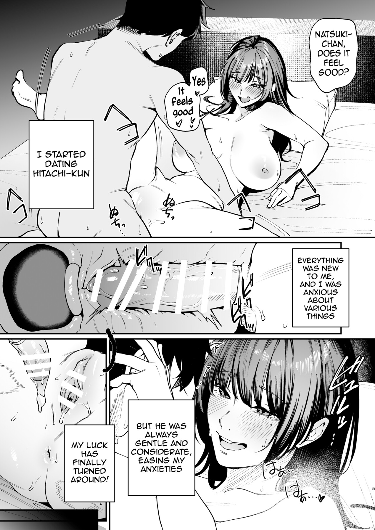 Hentai Manga Comic-I'll take it off for my boyfriend.-Read-4